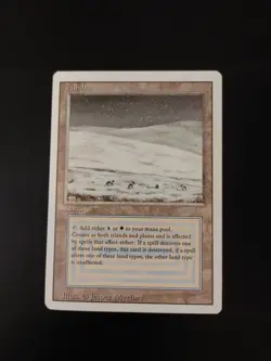 Tundra - Dual Land - Revised Edition - MTG Magic the Gathering - Near Mint NM - Image 1