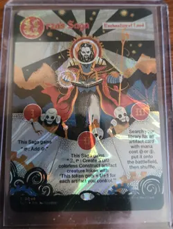 Urza's Saga Halo Foil MTG Encyclopedia Of Magic Secret Lair - Image 1