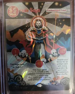 Urza's Saga Halo Foil MTG Encyclopedia Of Magic Secret Lair - Image 2
