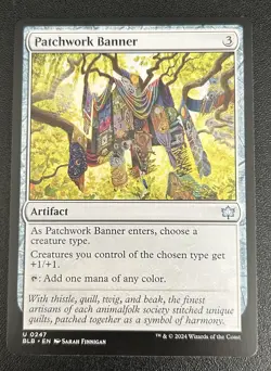 Patchwork Banner Bloomburrow Regular - MTG - 247 - Image 1