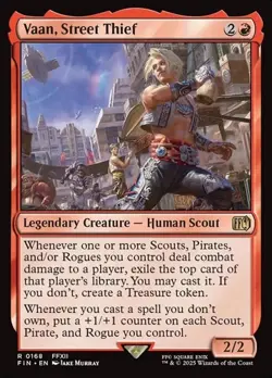 Vaan, Street Thief - Foil FIN NM MTG - Image 1