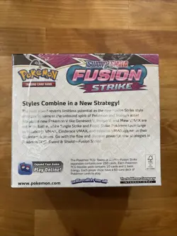 Pokemon TCG Fusion Strike Booster Box 36 Packs Sword & Shield New Factory Sealed - Image 2