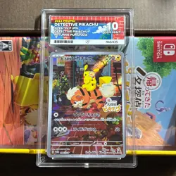 Detective Pikachu 098/SV-P ACE 10 Pre-Order Pokemon Promo Card + Limited Box UK - Image 2