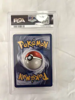 1999 POKEMON BASE SET UNLIMITED #4 CHARIZARD-HOLO PSA 7 - Image 2