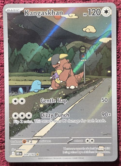 Kangaskhan 204/182 Illustration Rare Pokemon Destined Rivals Scarlet Violet MINT - Image 1