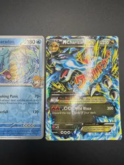 Pokemon TCG Flashfire M Charizard Ex #69 HP/Damaged Condition - Image 1