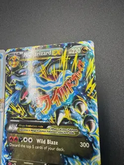 Pokemon TCG Flashfire M Charizard Ex #69 HP/Damaged Condition - Image 2