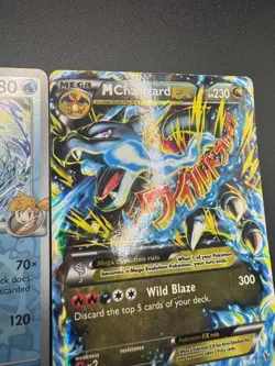 Pokemon TCG Flashfire M Charizard Ex #69 HP/Damaged Condition - Image 3