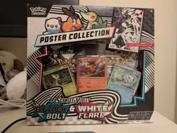 Pokemon TCG Black Bolt & White Flare Unova Poster Collection - Image 1