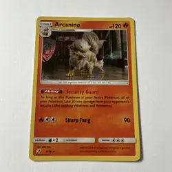Pokemon TCG Arcanine 6/18 2019 Detective Pikachu Holo Rare NM/LP - Image 1