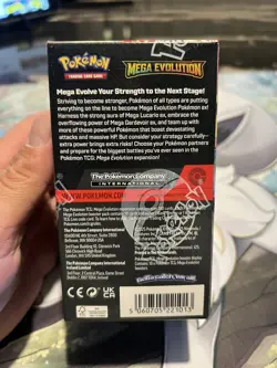 Pokemon TCG Mega Evolution Half Booster Box SEALED (18 Packs) - Image 2