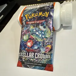 Stellar Crown Booster Pack TCG Pokemon Factory Sealed New - Image 1