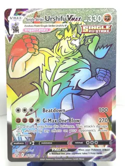 Pokemon TCG Rapid Strike Urshifu VMAX Sword & Shield Battle Styles 169/163 NM - Image 1