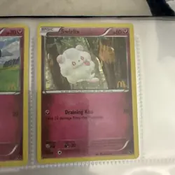Pokemon SWIRLIX 9/12 Holo Rare McDonald's Promos 2014 - Image 1