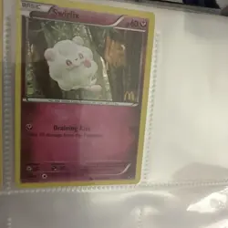 Pokemon SWIRLIX 9/12 Holo Rare McDonald's Promos 2014 - Image 4