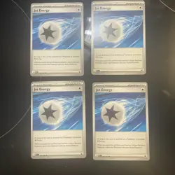 4x Jet Energy - S&V Paldea Evolved 190/193-Pokemon TCG- Playset - Lot - Image 1