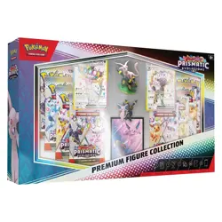 Pokemon TCG Scarlet & Violet Prismatic Evolutions Premium Figure Collection - Image 1