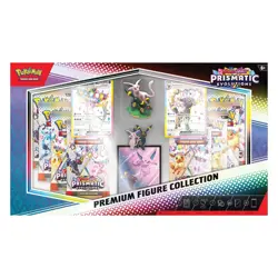 Pokemon TCG Scarlet & Violet Prismatic Evolutions Premium Figure Collection - Image 2