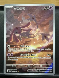 Pokemon TCG Mesprit 204/191 Surging Sparks Illustration Rare - Image 1