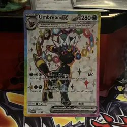 Umbreon EX 176 SVP Black Star Promo - Prismatic Evolutions - Pokemon TCG - Image 1