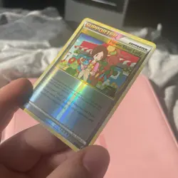 Pokemon TCG Flower Shop Lady Undaunted 74/90 Reverse Holo LP/NM- - Image 4