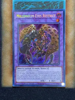 Yugioh Millenium-Eyes Restrict LDS1-EN051 Secret Rare Limited Edition NM - Image 1