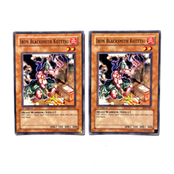 2x Iron Blacksmith Kotetsu LP 1st Ed Common DCR-064 Yu-Gi-Oh! TCG See Photos - Image 1
