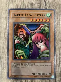 YUGIOH HARPIE LADY SISTERS MRD-009 SUPER (LP/NM) - Image 1