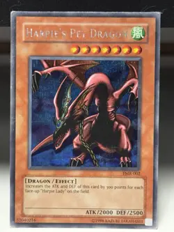 Harpie's Pet Dragon (Forbidden Memories) FMR-002 Yu-Gi-Oh! Video Game #1 - Image 1