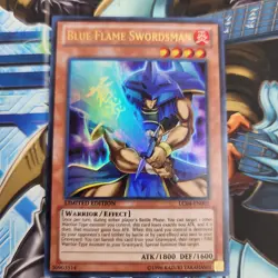 Yugioh Blue Flame Swordsman LC04-EN001 Ultra Rare Limited Edition NM Yu-Gi-Oh! - Image 1