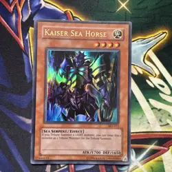 Yugioh! Kaiser Sea Horse SKE-015 Super Rare Unlimited VLP/NM - Image 1