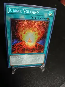 Yu-Gi-Oh! Jurrac Volcano 1st Edition BLMM-EN019 Secret Rare, NM 1st ED - Image 3