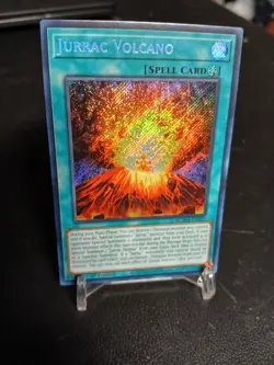 Yu-Gi-Oh! Jurrac Volcano 1st Edition BLMM-EN019 Secret Rare, NM 1st ED - Image 4