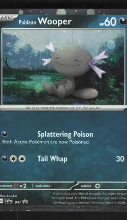 Paldean Wooper Promo SV: Scarlet & Violet Promo Cards 041 NM - Image 1