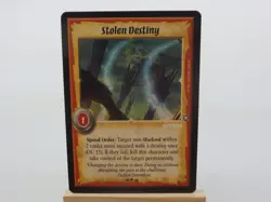 WARLORD Saga of the Storm CCG Action Card STOLEN DESTINY 57/78 #1139 - Image 1