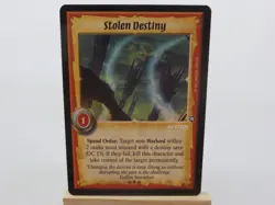 WARLORD Saga of the Storm CCG Action Card STOLEN DESTINY 57/78 #1140 - Image 1