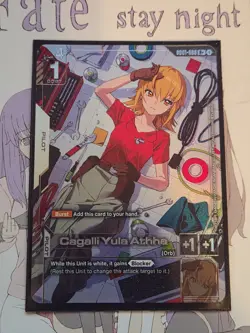Gundam Card Game Cagalli Yula Athha R+ Newtype Rising GD01-096 Alternate Art AA - Image 1