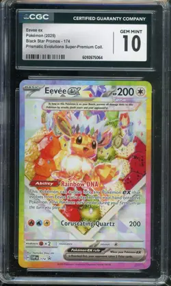 SV: Scarlet & Violet Promo Cards #174 Eevee ex CGC 10 - Image 1