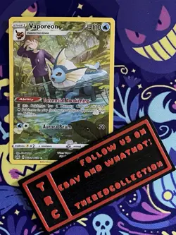 Pokemon Card TCG - Vaporeon - TG02/TG30 - Brilliant Stars - Illustration Holo - Image 1