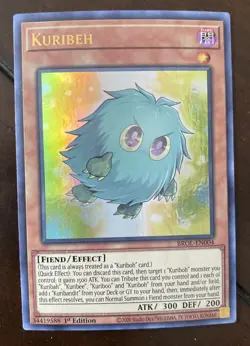 YuGioh Kuribeh NM (1st Ed.) BROL-EN004 Ultra Rare Card - Image 1