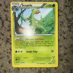 Sceptile 8/160 Rare XY - Primal Clash Non Holo Pokemon Card - Image 1