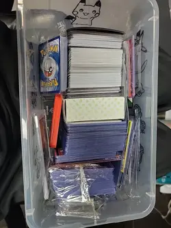 Pokemon Collection Lot All Rare Cards And Fully Sealed With Protector Cases - Image 1