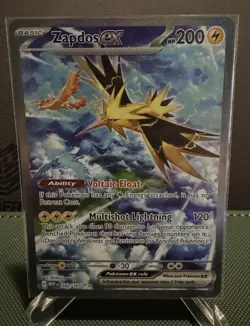 Pokemon TCG Zapdos EX Scarlet & Violet 151 Card Sir NM/M Condition - Image 1