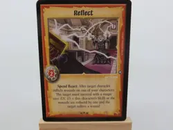 WARLORD Saga of the Storm CCG Action Card REFELCT 46/78 #1124 - Image 1