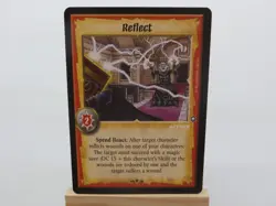 WARLORD Saga of the Storm CCG Action Card REFELCT 46/78 #1125 - Image 1