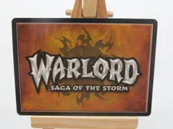 WARLORD Saga of the Storm CCG Action Card PARALYSIS WARD 58/78 #1130 - Image 2