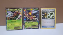 Pokemon TCG Mega Beedrill EX Black Star Promo Card Set! XY158 LP - Image 1