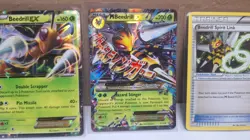 Pokemon TCG Mega Beedrill EX Black Star Promo Card Set! XY158 LP - Image 3