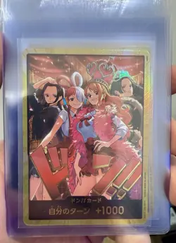 DON !! Card Nami Robin Hancock Uta Gold Heroines Edition ONE PIECE Card Japanese - Image 1