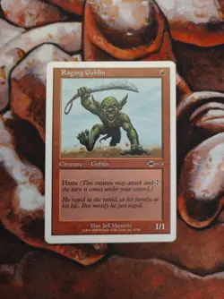 NM Raging Goblin Beatdown Box Set BTD MTG Magic the Gathering - Image 1
